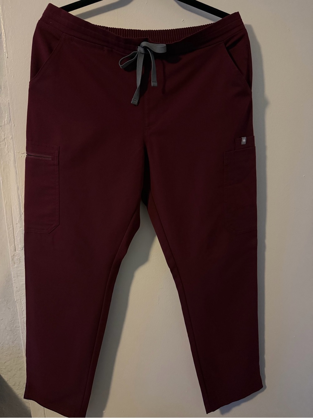 Figs Scrub Set - Burgundy